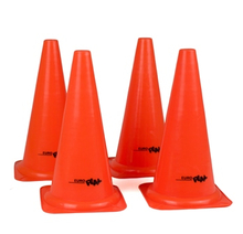 Plastic Cones 22cm, Set of 4 pcs