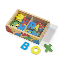 Magnetic Wooden Letters - Multicolour