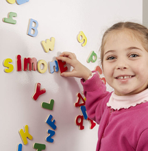 Magnetic Wooden Letters - Multicolour 
