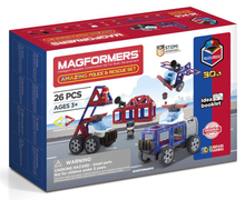 Magformers - Amazing Police & Rescue Set, 26 pcs