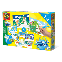 My First - Water Painting Set, Hidden Animals