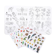 Colouring Book with Stickers - Botanist