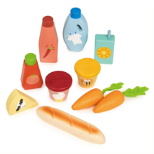 Shopping Bag with Groceries, 11 pcs 