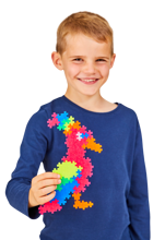 Plus-Plus - Neon Mix, Tube with 240 pcs