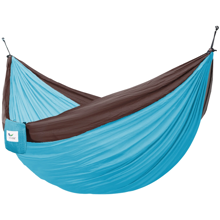 Double Portable Hammock (Nylon) - Turquoise