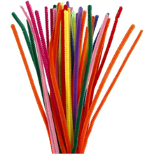 Chenille Pipe Cleaners Ø6 mm, 50 pcs