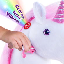 Ride-On Horse - Unicorn Pink, Medium 