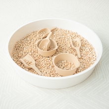 Mini Scoops for Sensory Play - Natural, 4 pcs