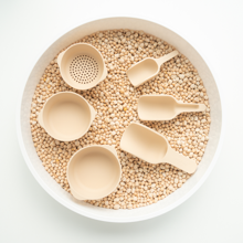 Scoops for Sensory Play - Natural, 3 pcs