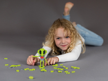 Plus-Plus - Alien, Tube with 100 pcs