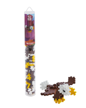 Plus-Plus - Bald Eagle, Tube with 100 pcs
