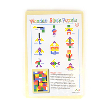 Wooden Puzzle - Tetris 