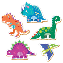 Puzzle with Dinosaurs - From 2 Years 