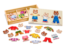 Puzzle - Bear Family Dress-Up