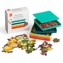 Stackable Sorting Trays for Puzzle Pieces