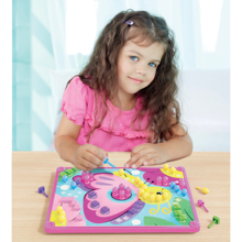 Mosaic Pegboard FantaColor - Nature, 180 pcs