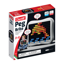 Mosaic Pegboard Peg Brite with LED, 122 pcs