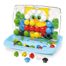 Mosaic Pegboard FantaColor - Junior, 58 pcs