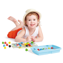 Mosaic Pegboard FantaColor - Junior, 58 pcs 