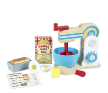 Wooden Make-a-Cake Mixer Set