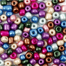 Seed Beads Ø5 mm 720 gr - Metallic Colours