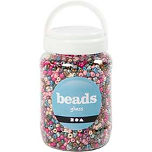 Seed Beads Ø5 mm 720 gr - Metallic Colours 