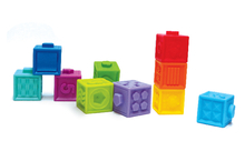 Textured Sensory Blocks, 10 pcs