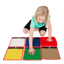 Textured Sensory Mats, 6 pcs