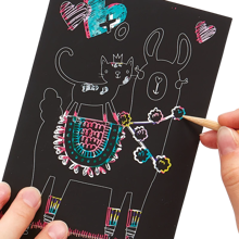 Scratch & Scribble Mini Kit - Funtastic Friends