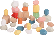 Wooden Stacking Stones, 36 pcs
