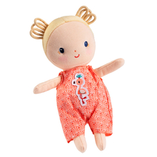 Fabric Doll with Carry Cot, 22 cm - Baby Anaïs
