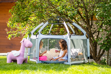 Pop-Up Playpen/Hideaway with Cover - Light Blue