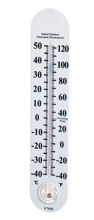 Indoor/Outdoor Wall Thermometer - H: 38 cm 