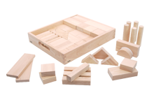 Wooden Jumbo Blocks, 54 pcs