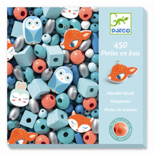 Wooden Beads - Forest Animals, 450 pcs