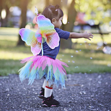 Skirt & Wings - Neon, 4-7 yrs 