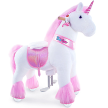 Ride-On Horse - Unicorn Pink, Medium
