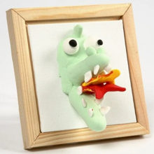 Wooden Frame with Canvas 20.8 x 20.8 cm 