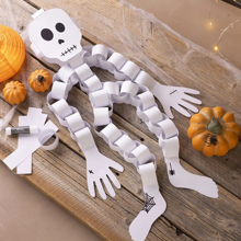 DIY Halloween Craft - Paper Skeleton
