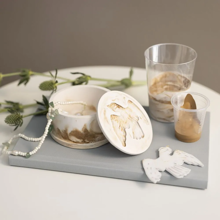 Resin Casting - Jar with Lid, 1 pc