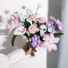 Chenille Flowers - Pastel Bouquet