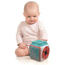 Clemmy Baby Soft Blocks - Sensory Cube