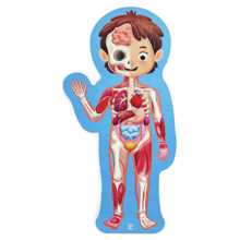 Human Body Puzzle with 3D Organs, 50 pcs 