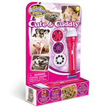 Torch Projector with Slides - Cute Cuddly Animals
