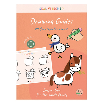 How to Draw Farm Animals (Ages 4+)