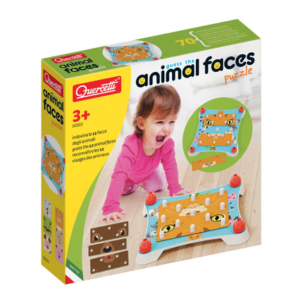 Guess the Animal Faces Puzzle