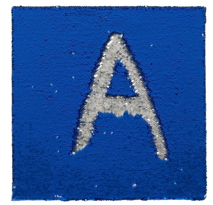 Sensory Sequin Panel - Blue/Silver