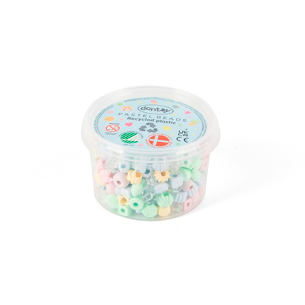 Plastic Beads - Pastel, 280 pcs
