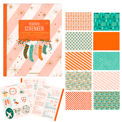 Gift Wrap Book - Cosy Christmas