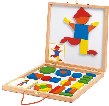 Magnetic Game - Geoform, 66 pcs